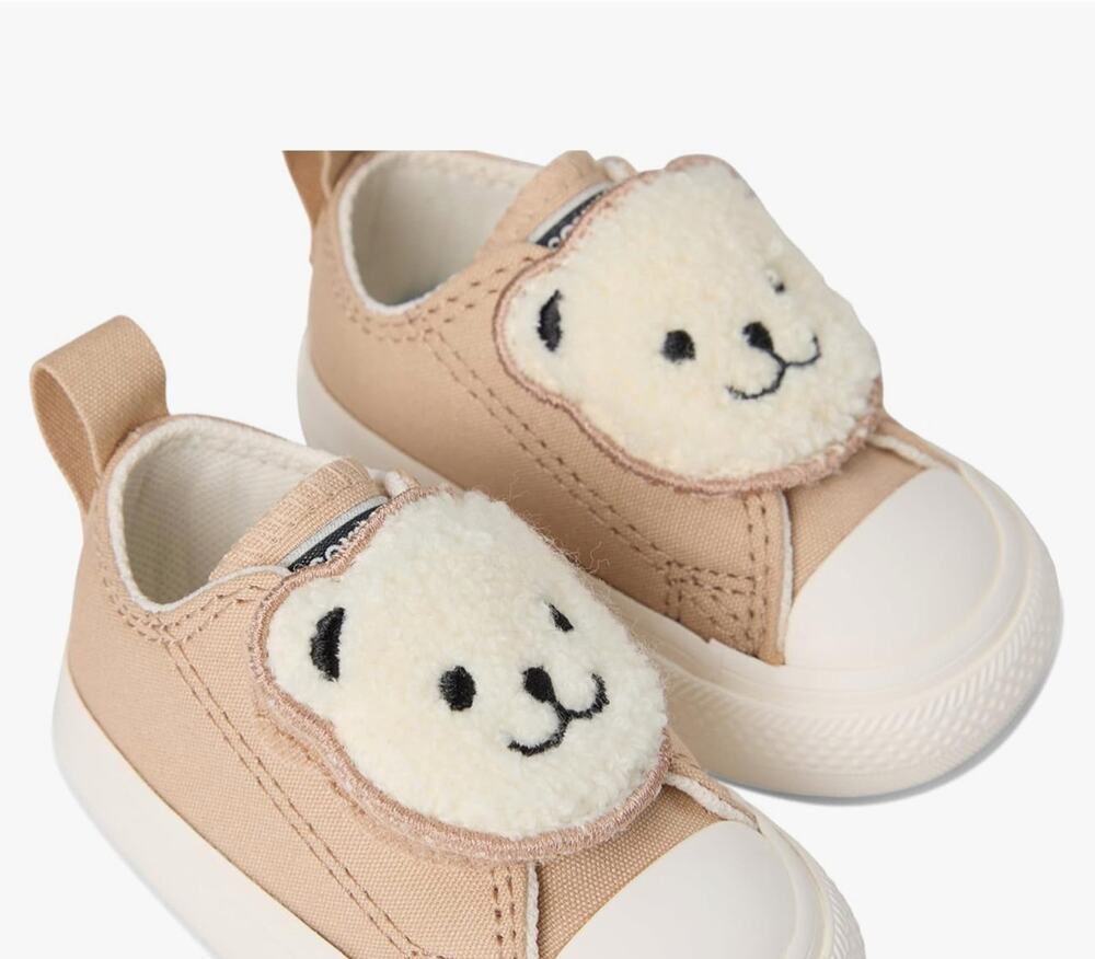Converse Boy's Chuck Taylor Infant Size 4 All Star Sherpa Bear Easy-on Sneaker